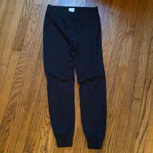 Rag and bone thin black jogger